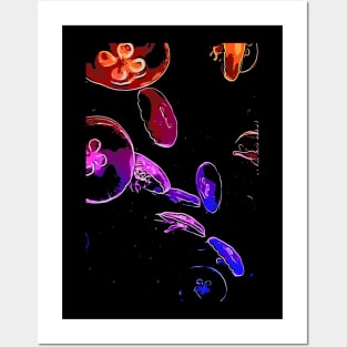 deep sea monster Posters and Art